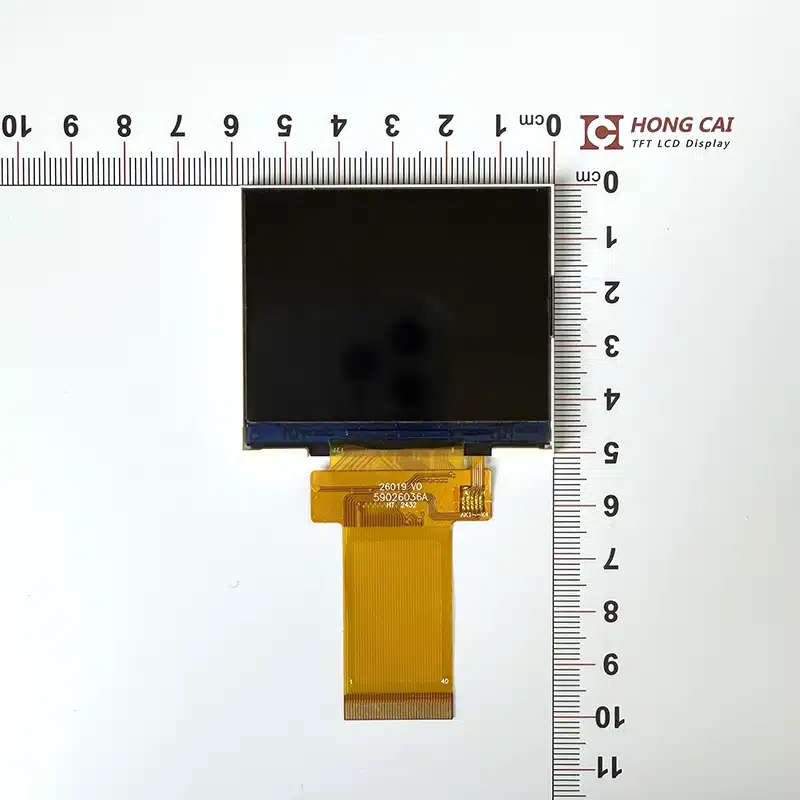 2.6 tuuman LCD-näyttö, vaakasuora näyttö, 320x240