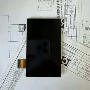 3.5 Zoll hochauflösendes LCD-Display 480 x 800