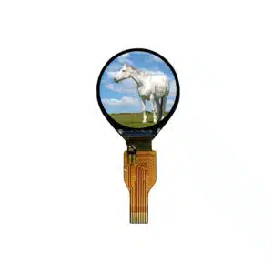 Display LCD TFT a schermo rotondo da 0.71 pollici